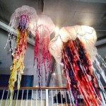 Giant Jelly Fish From Recycled Plastics