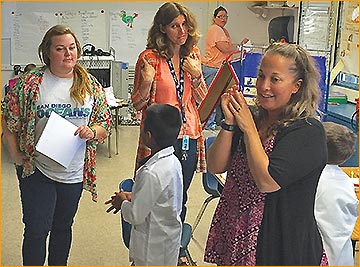 Climate kids with Amber and Samantha, Director of San Diego Ocean Foundation